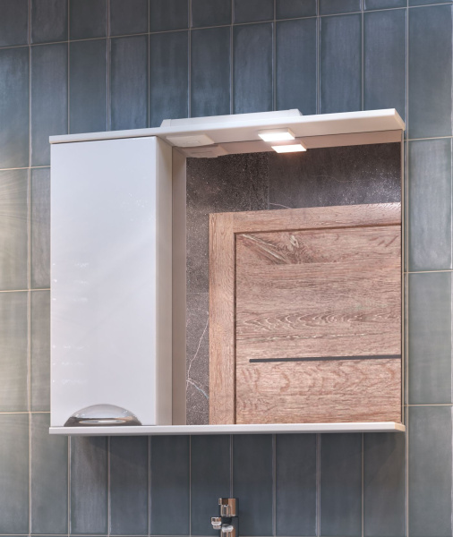 Зеркало со шкафом VIGO Callao z.CAL.80.L.El, 80 см