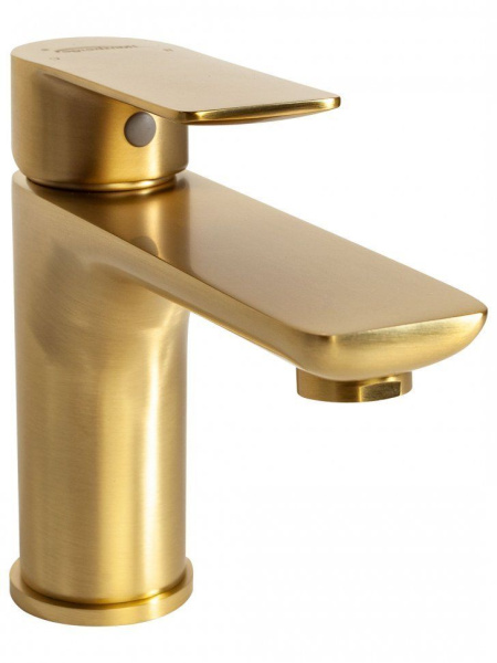 Cмеситель для раковины Hansberge H1099 Золото матовый