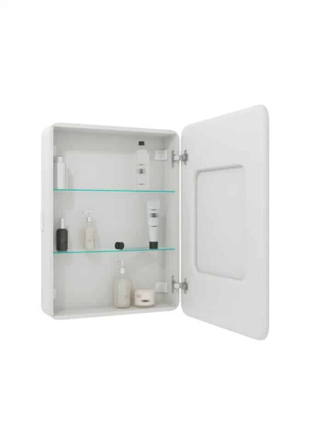 Зеркало-шкаф Taliente CBled 60 см TA-CBled-EL6080R белый с подсветкой с розеткой правый