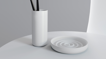 Стакан Salini Gocce, белый, 1901201