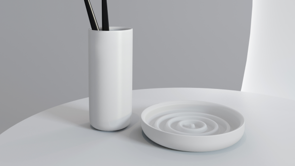 Стакан Salini Gocce, белый, 1901201