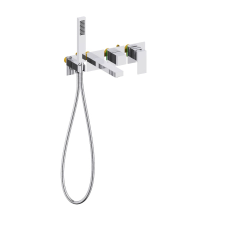 Встраиваемый смеситель для ванны TIMO Selene 2014/00YSM, хром