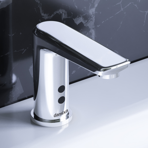 770290000 Jupiter Смеситель для умывальника Damixa сенсорный, хром