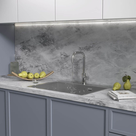 Кухонная мойка Reflexion Iseo RX2265SS полированная сталь