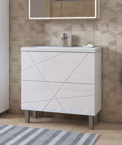 Тумба под раковину напольная VIGO Geometry tn.bsf.GEO.FOS.70.2Y, 70 см