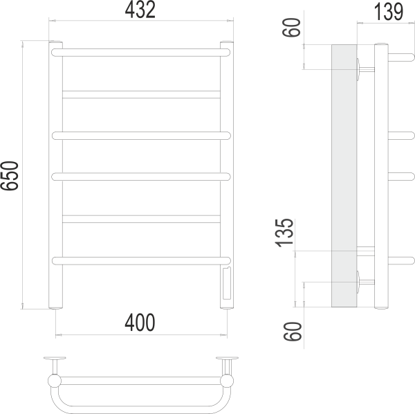 TERMINUS Евромикс П6 400х650 электро