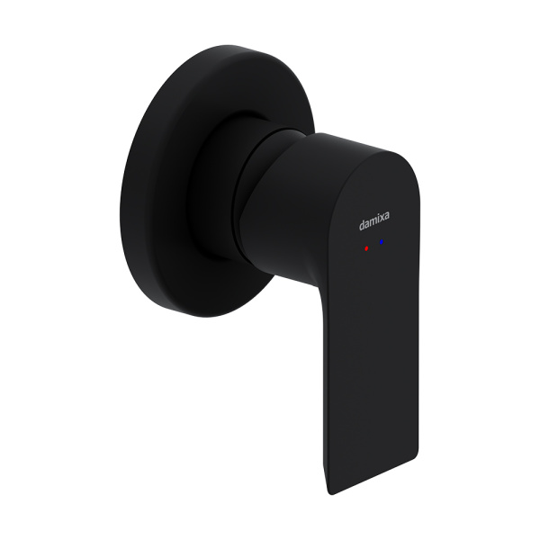 477500300 Apollo Смеситель для душа Damixa монтируемый в стену, черный