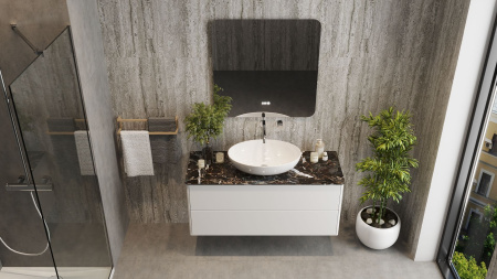 Умывальник Турин 540 Эллипс, Белый