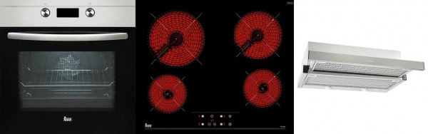 Комплект техники: TEKA HO 725G X с варочной панелью TEKA TT 6415 и вытяжкой TEKA CNL 6400 STAINLESS STEEL 