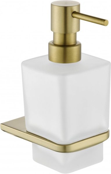 Настенный дозатор для жидкого мыло Grocenberg AC0064 (Золото матовый)