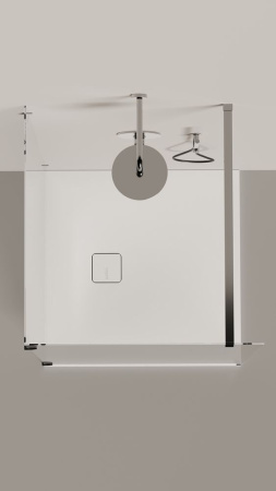 Душевой поддон Salini OASI PLUS 800-1000x800-1000 Белый 120421MN