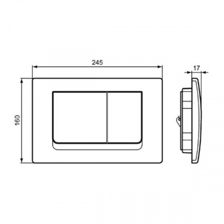 Комплект инсталляции и унитаза Ideal Standard Tesi AquaBlade T387201