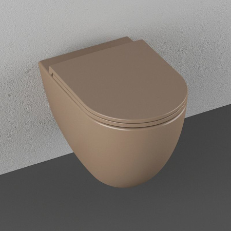 Унитаз ISVEA Infinity подвесной 365*530*400 -коричневый матовый 10NF02001SV-2H