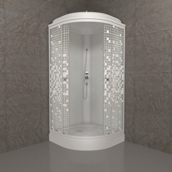 Душевая кабина Тритон Щ0000027237  Мозаика 90*90 А (ДН4)