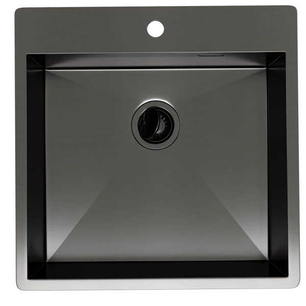 Кухонная мойка Reflexion Iseo RX2250BL оружейная сталь