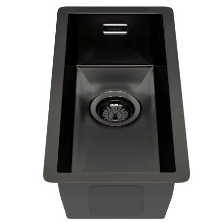 Кухонная мойка Reflexion Como RX2022BL оружейная сталь