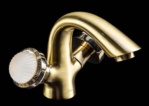 Смеситель для раковины Boheme Satine 311-ST Бронза