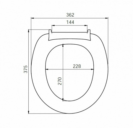 Сидение c крышкой IDDIS ID 01 107.1