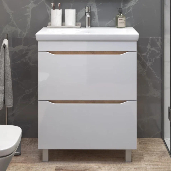 Тумба под раковину напольная VIGO Grani 202 дуб золотой, 70 см