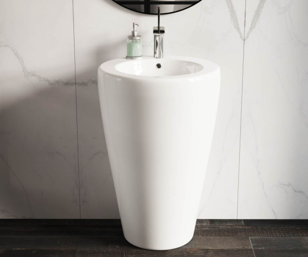 Умывальник-моноблок Ceramicanova 850, Белый, CN1807