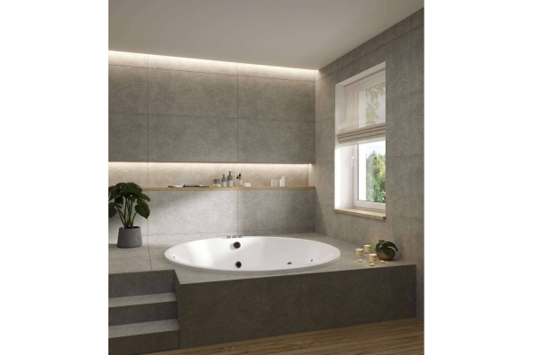 Ванна акриловая встраиваемая Vayer Eva Гл000025681, 180x180