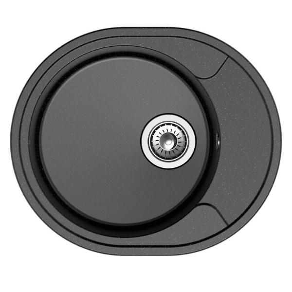 Кухонная мойка Reflection Allonge RF0658BL, черный