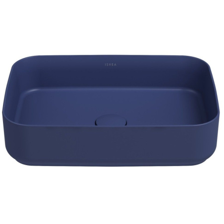 Раковина ISVEA Infinity накладная 500*360*120 цвет синий матовый 10NF65050SV-2Z