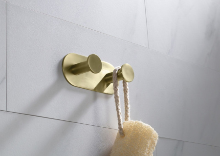 Планка с крючками TIMO Saona 13014/17, матовое золото