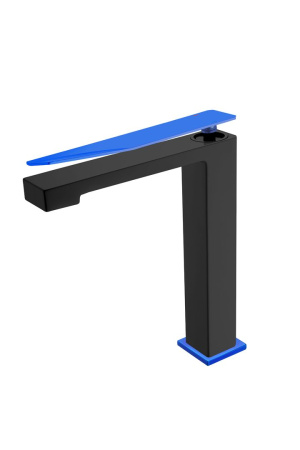 Смеситель для умывальника Boheme Q 142-BUW-Q2 Black Ultramarine