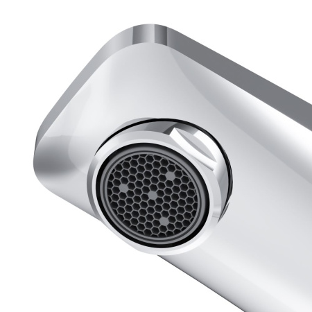 F90A02400 Gem Смеситель для умывальника AM.PM с индикацией температуры, хром.