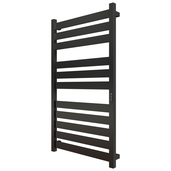 Полотенцесушитель Электрич. с/т GROIS Mario GR-142 500x1000 П 11 Ral 9005 U черный матовый (-)