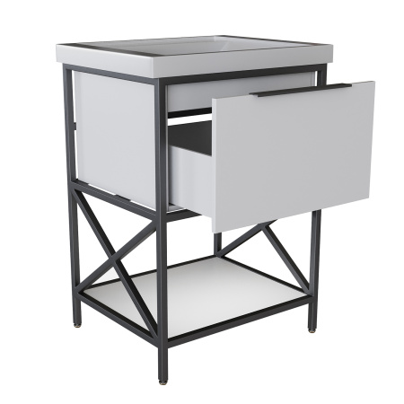 Тумба под раковину MIXLINE БРУКЛИН-60 Белый под ум. Fest 60 (548232)