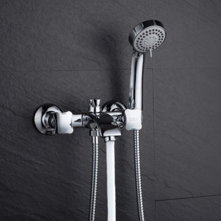 Смеситель для ванны D&K Hessen DA1383201, хром