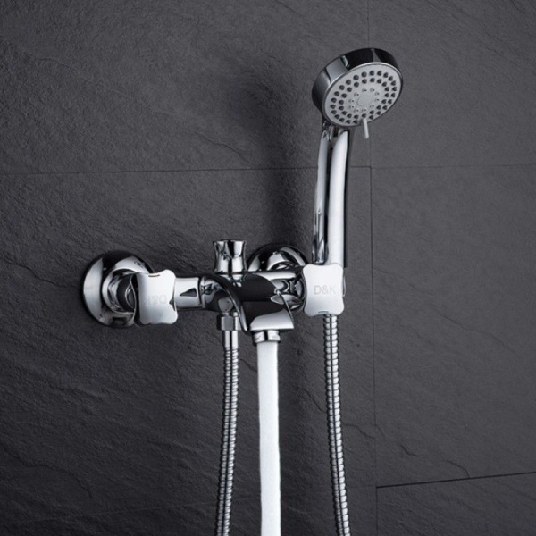 Смеситель для ванны D&K Hessen DA1383201, хром