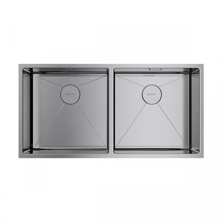 Кухонная мойка Omoikiri Taki 86-2-U/IF-IN нержавеющая сталь 4993791