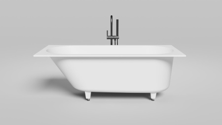 Ванна встраиваемая Salini ORNELLA 160x70, S-Sense, глянцевый белый 102316G