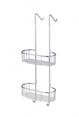 Полка двойная Timo Nelson 150084/00 хром