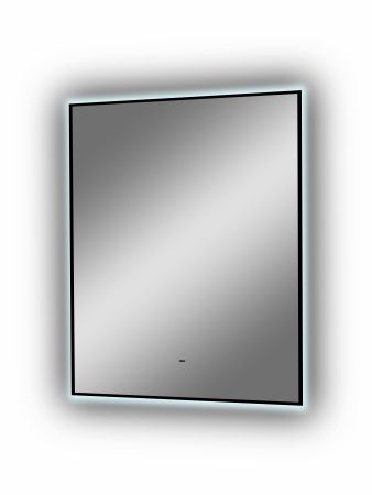 Зеркало Континент Amer Black LED 600x700