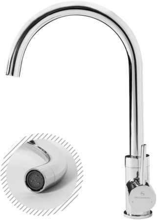 Смеситель для кухни Grocenberg GB40040 Хром