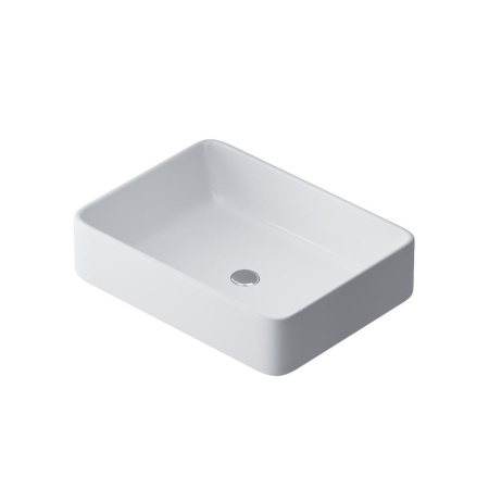 M8FWCC10500WG Func Раковина накладная AM.PM, прямоугольная, 50 см, цвет белый глянец