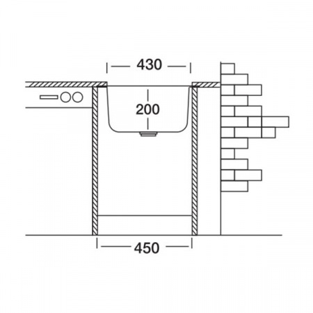 Кухонная мойка Kromevye Undermount EX 007