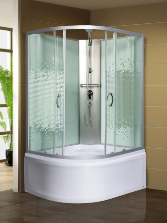 Душевая кабина МОНОМАХ МОНОМАХ XL Б/К 110/80/44 МЗ R 1100х800х2300мм