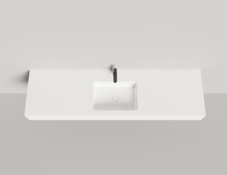 Раковина столешница Salini ONDA PLUS, белый, 1402203MN