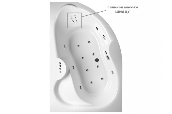 Опция ГМ Спинной массаж (Шиацу 12)