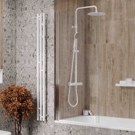 Ограждение на ванну Reflexion RX15070CCR-24 150х70см Slider, прозрачное закаленное стекло 5мм