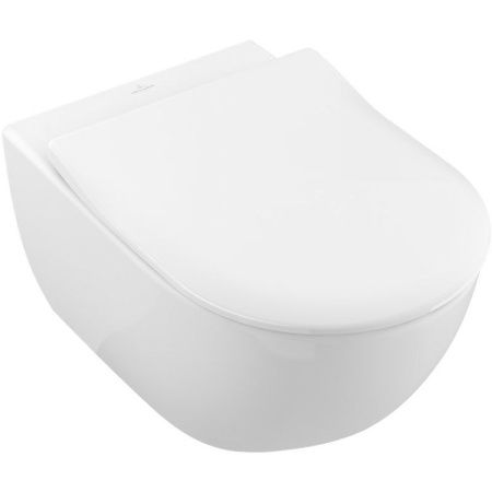 Унитаз подвесной Villeroy&Boch Subway 2.0 5614R201 с сиденьем микролифт