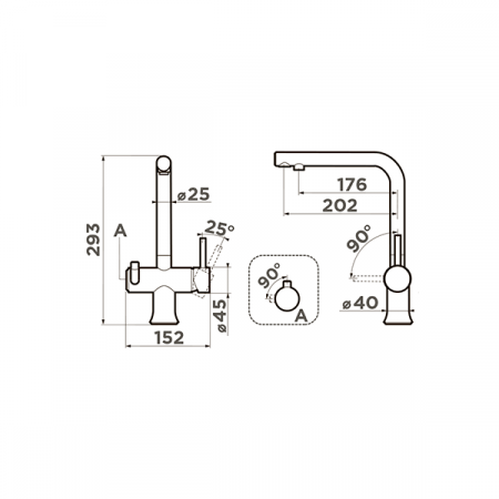 Смеситель для мойки Omoikiri Hotaru-IN-WH 4994050