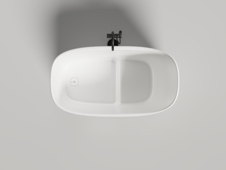 Ванна отдельностоящая Salini ORIENTE OFURO, S-Sense, глянцевый белый 1043101G