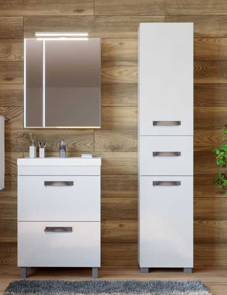 Пенал для ванной комнаты (40см) VIGO Plaza pn.PLA.40, белый