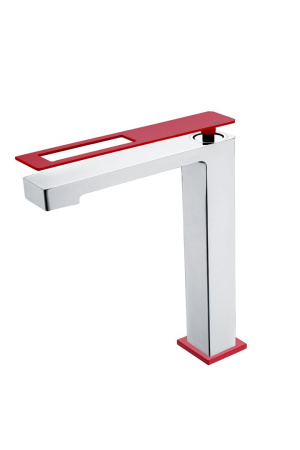 Смеситель для умывальника Boheme Q 142-CRR Chrom Red